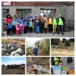 Преход семейства с деца, от х. Алеко до Черни връх и обратно